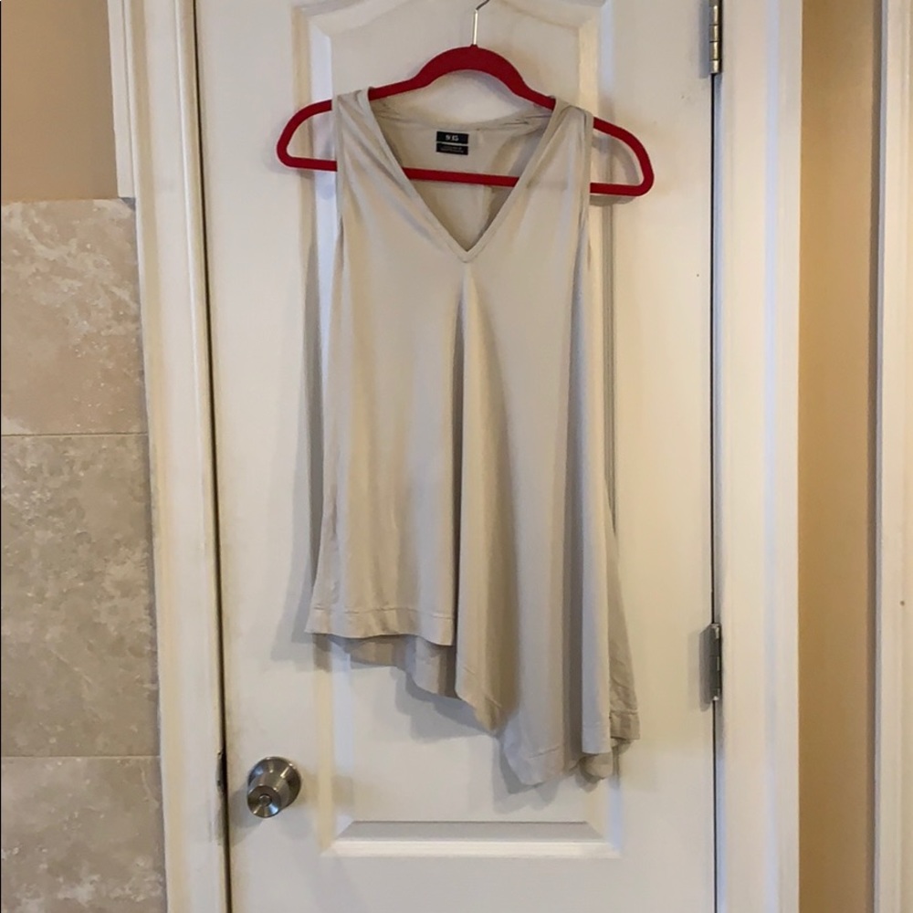 Saks Fifth Ave Asymmetric Top